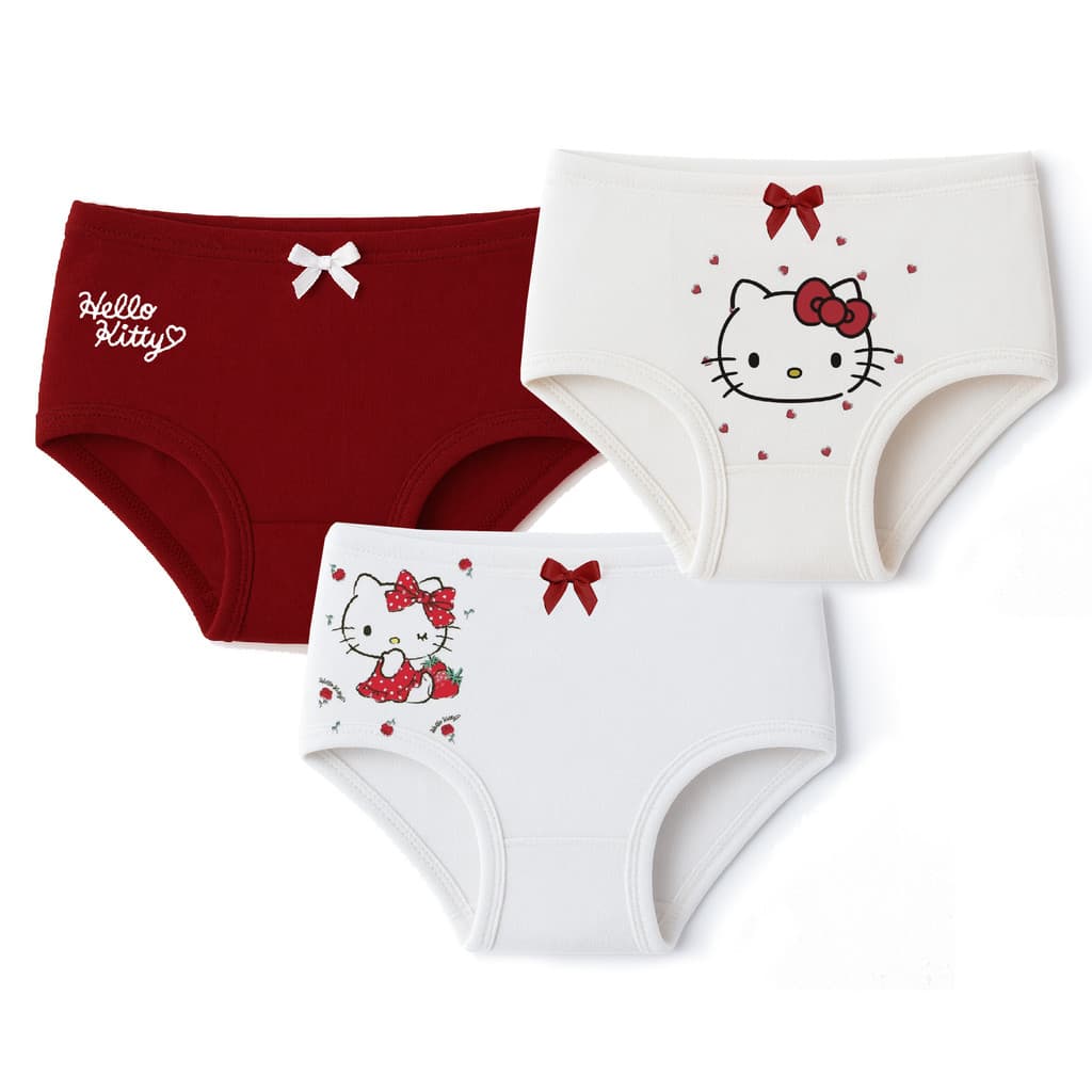 Kit 3 Calcinhas Infantis Cotton Comfort  macias e Confortáveis | Lacatuy Kids