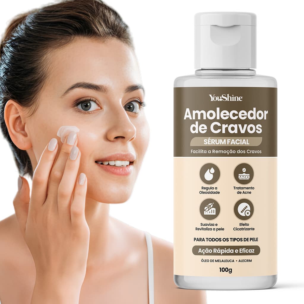Sérum Amolecedor de Cravos YouShine 100g Facilita a Remoção Cicatrizante Antisséptico