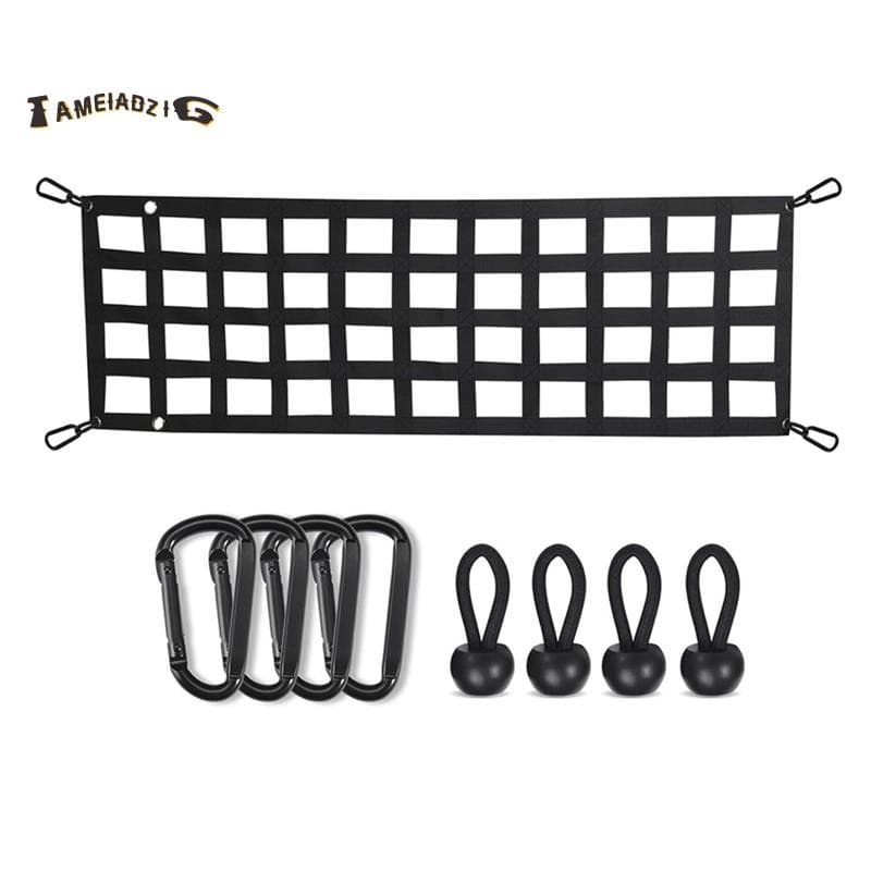 Organizador De Porta-Malas De Carro , Rede De Proteção Para Caminhonete , Cama , Malha De Carga Armazenamento Acessórios