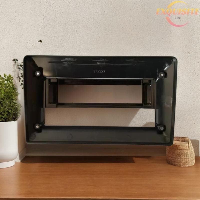 [EL] 1DIN A 9 Polegadas Universal Single Din Car Stereo Radio Fascia Touch Screen Painel De Navegação Moldura De Modific