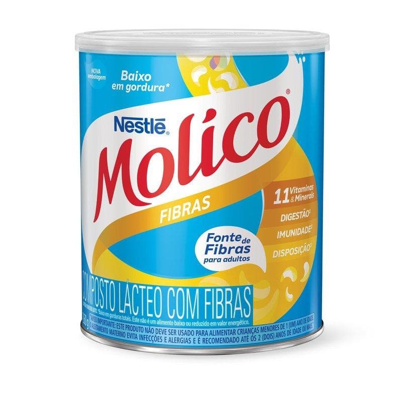 Leite em Pó Molico Fibras 260g