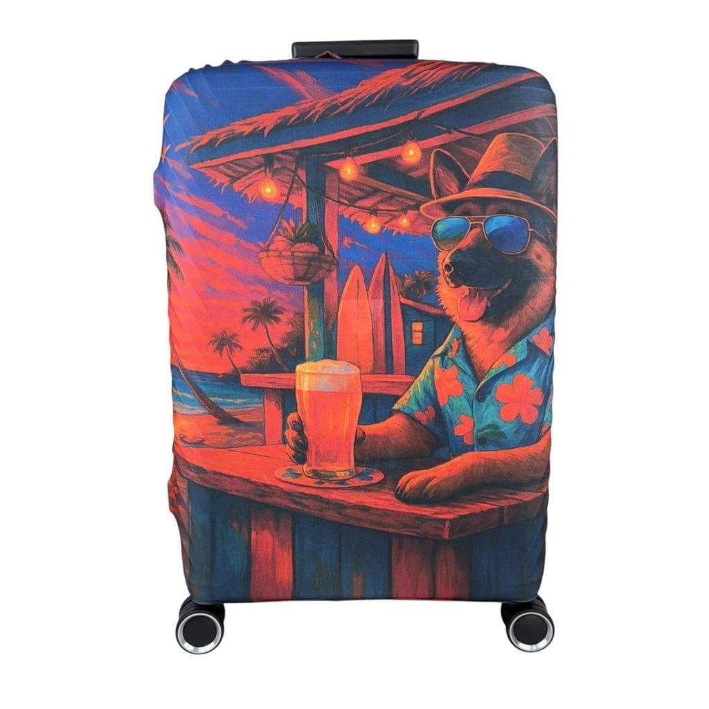 Capa Para Mala Viagem Bagagem Segura Estanpada Pet Cachorro Lançamento