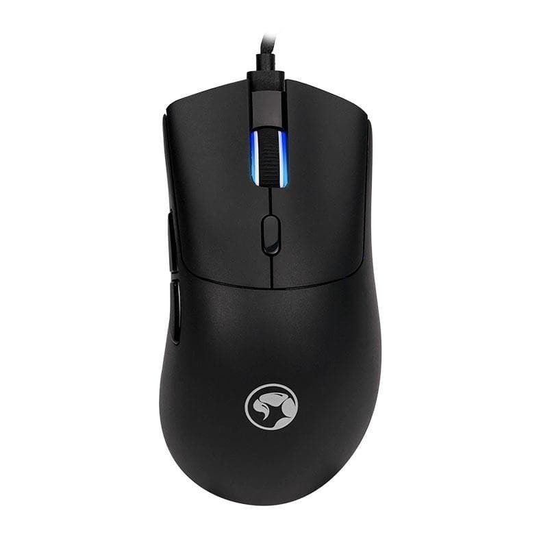 Mouse Gamer Marvo G950, RGB, 12000DPI, 6 Botoes, Preto, G950-BK