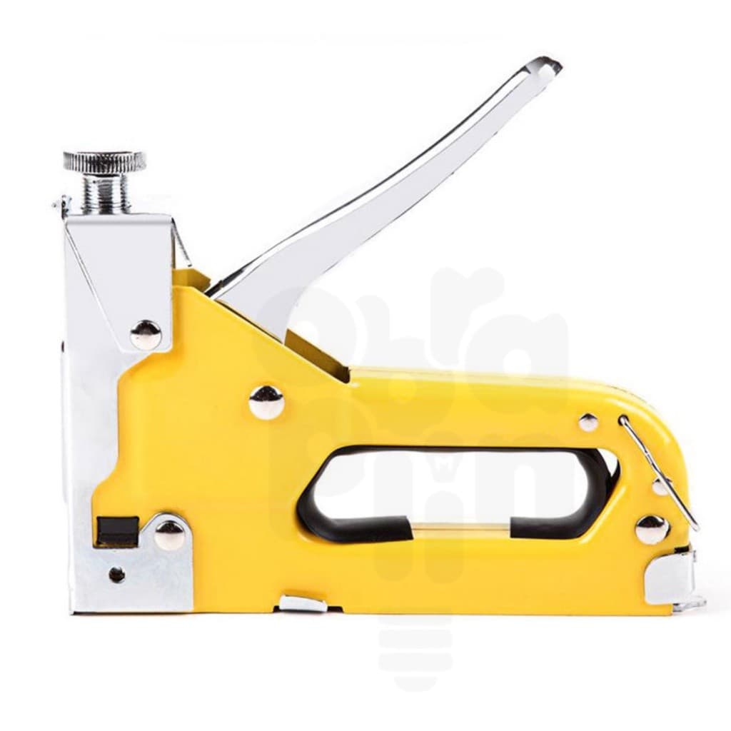 Grampeador Tapeceiro 4-14mm Fertak + 100 Grampos Ferramentas Profissional