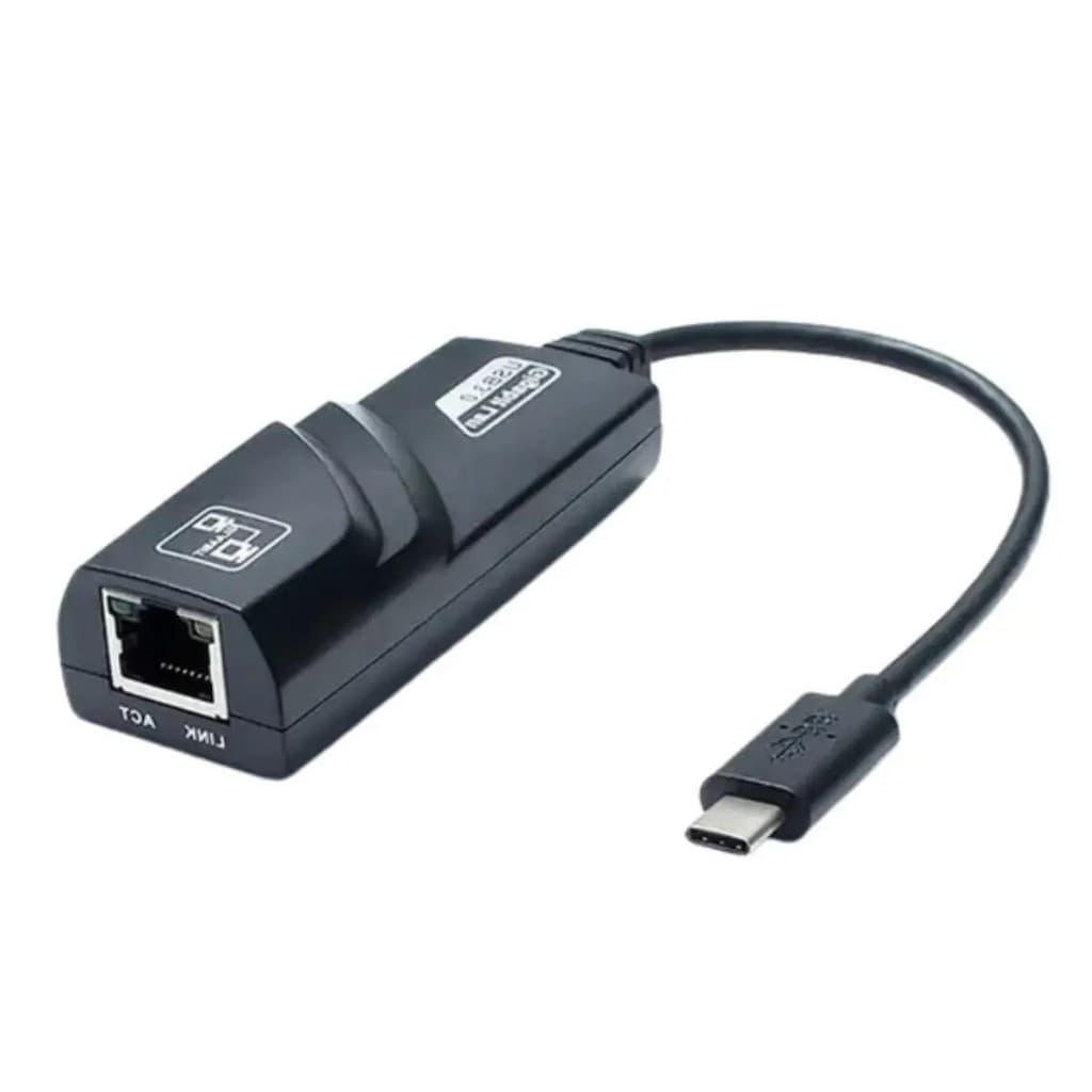 Adaptador de Rede USB-C para RJ45 LAN Gigabit Lotus LT-1172