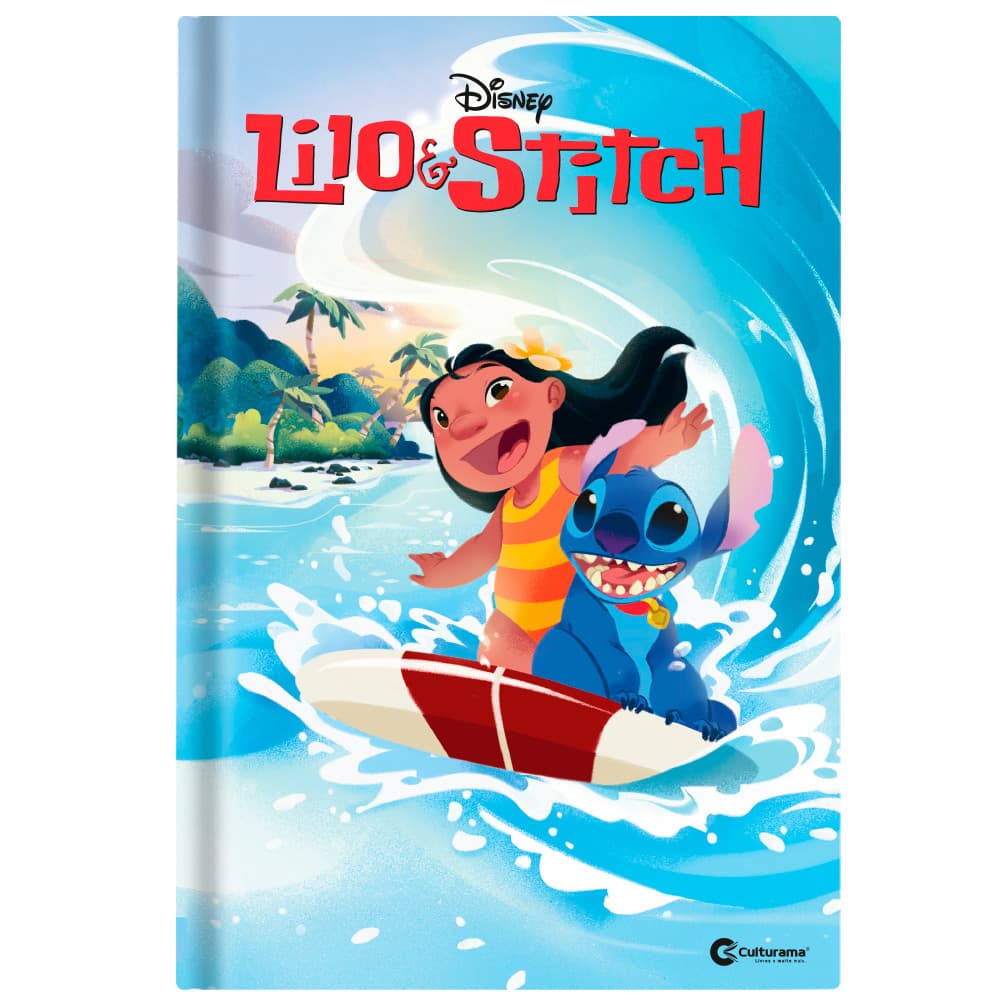 Livro Livro de histórias capa dura - Lilo e Stitch - Livros Leitura Sorocaba - Livros Sorocaba
