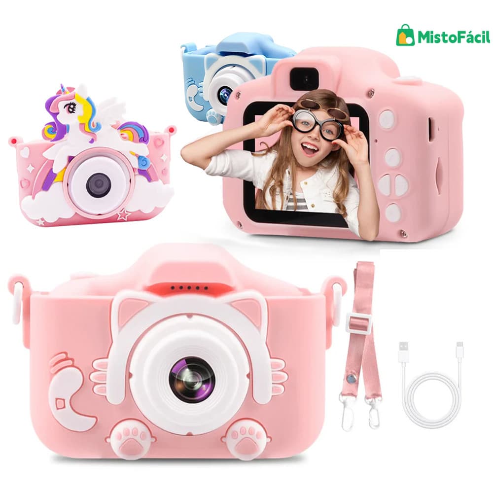 Câmera Digital infantil Câmera infantil Câmera fotográfica infantil Fotógrafo e filmagem de filmes Real Pho