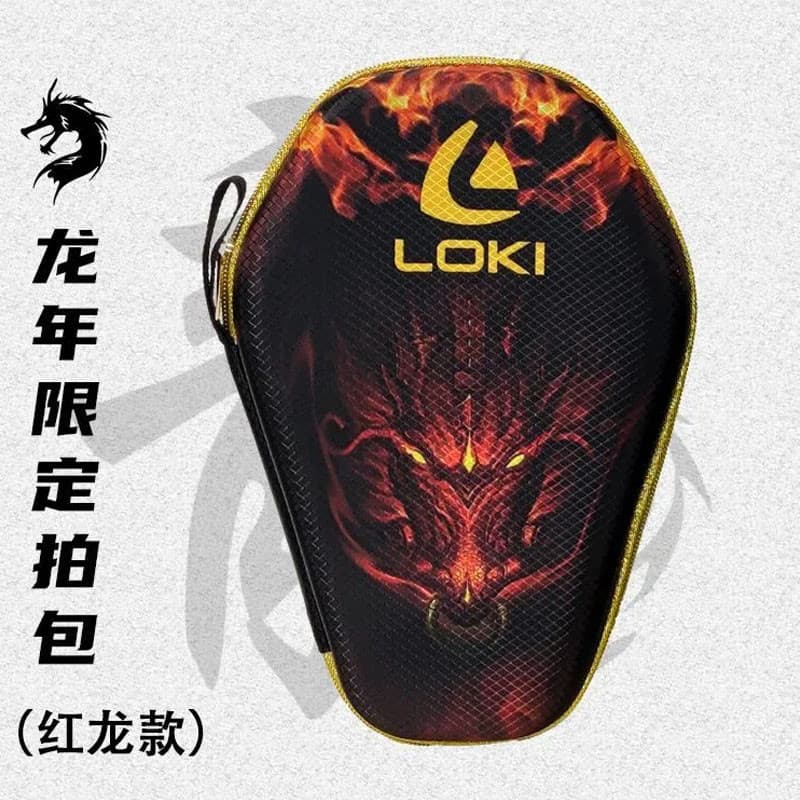 Original LOKI Caso Raquete De Tênis De Mesa Portátil Ping Pong Bat Saco EVA Embalagem Dura Paddle Bolsa
