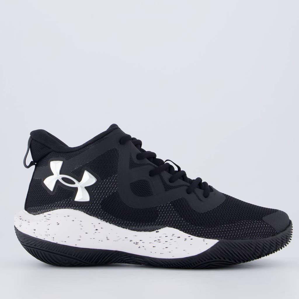 Tênis Under Armour Bankshot SE Preto e Branco