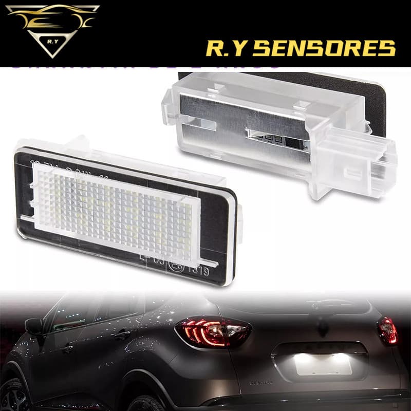 Renault Duster/Logan/Fluence/Luz De Placa De Licencia 8200013577 D60320