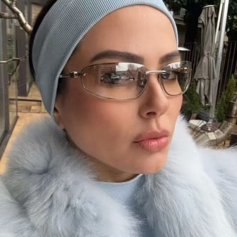 KL7015Óculos de sol da moda feminina