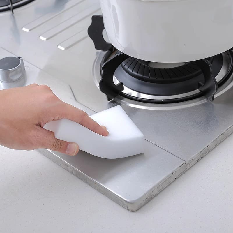 Kit Esponja Mágica Bucha Melamina Tira Mancha Original Desengordura Limpeza-BB