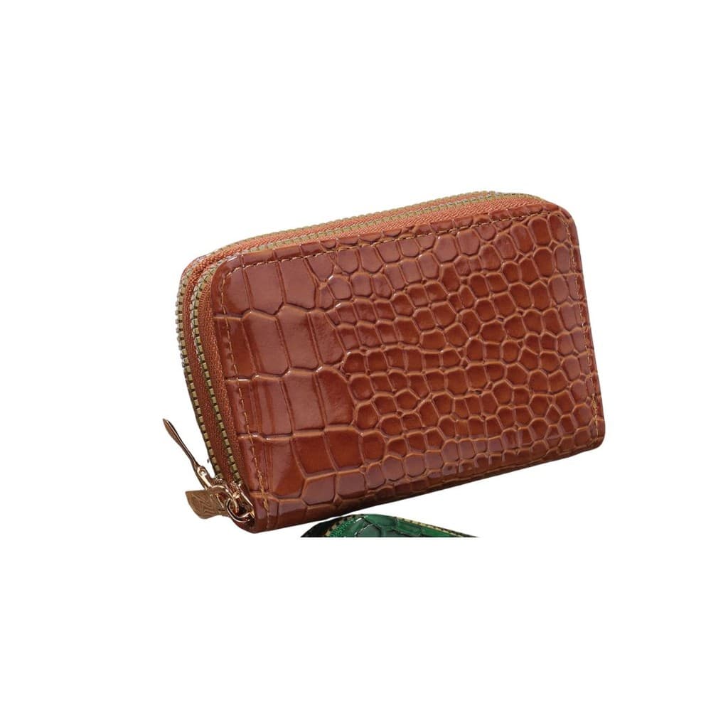 Carteira Feminina Slim Pequena com Fecho de Botão