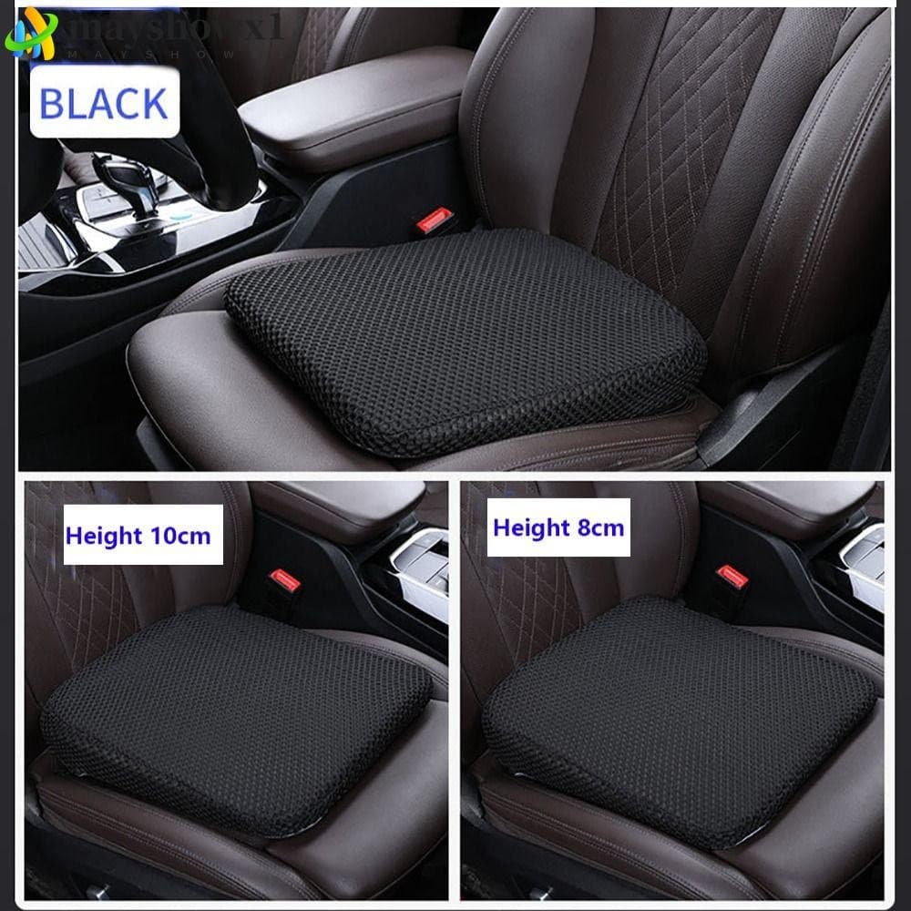 Almofada De Assento De Carro MAYSHOWX1 , Reforço De Algodão Com Memória De Favo De Mel Respirável , Espessada