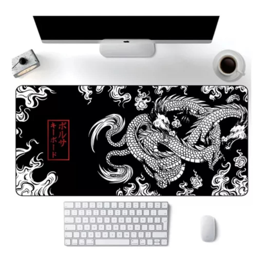 MousePad Vários Modelos Gamer Grande 70X30 Dragão Desempenho