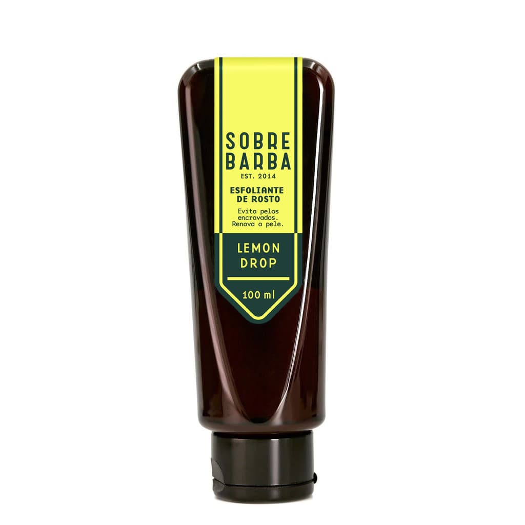 Esfoliante de Rosto Sobrebarba - Lemon Drop 100ml