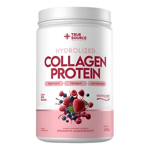 Collagen Protein Bodybalance Fibras Prebióticas True Source Red Berries