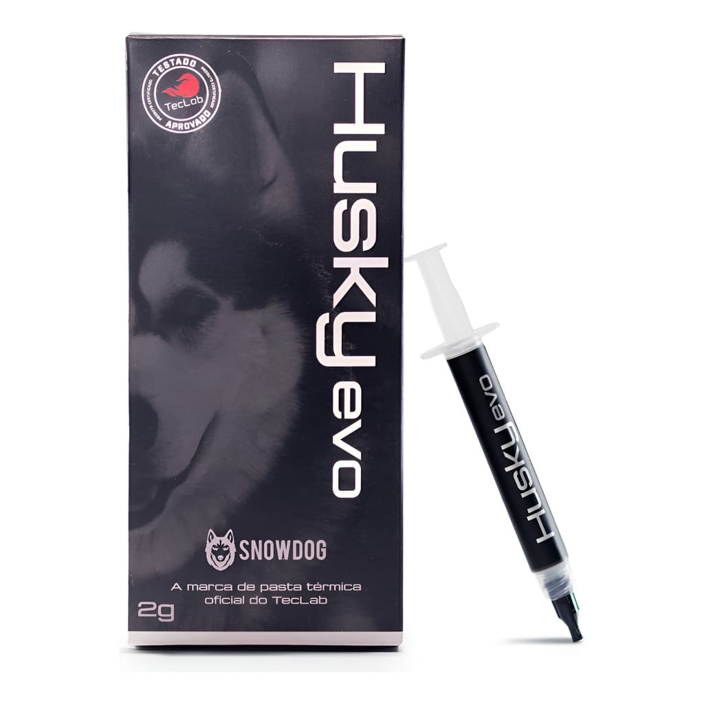Pasta Térmica Overclock Gamer Snowdog Husky Evo 2g 14.3 W/mk