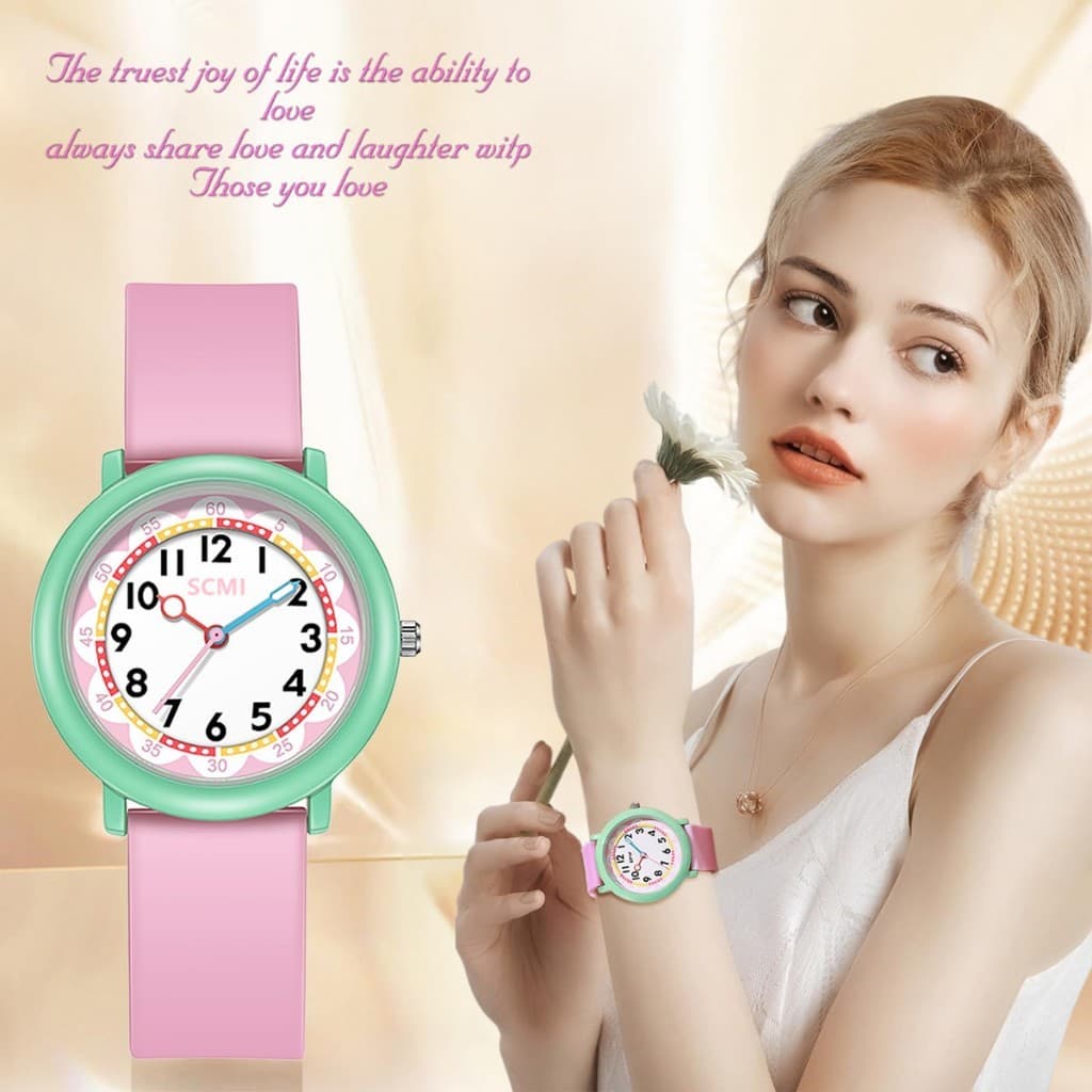 Relógio De Desenho Animado Infantil Para Reconhecer O Tempo