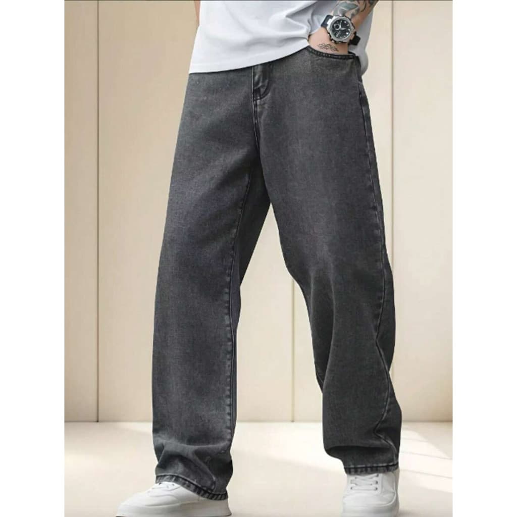 Calça Balão Casual Street – Leve, Versátil e Moderna