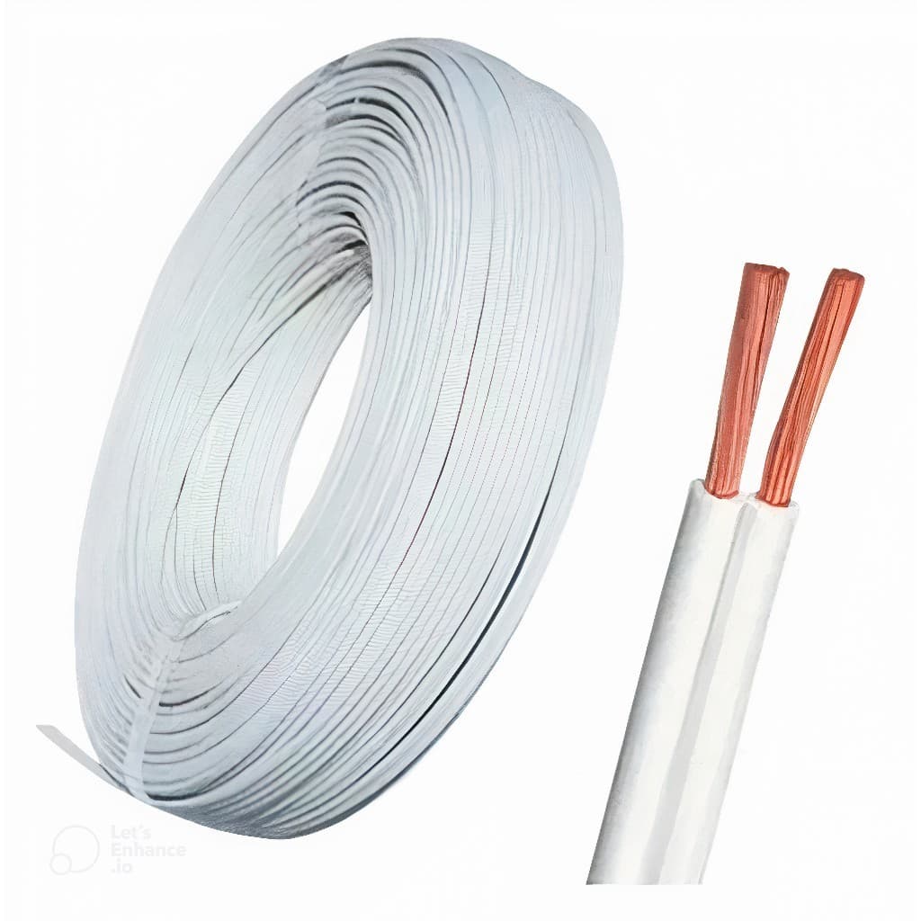Cabo Paralelo Bitola 0,50mm Rolo de Fio Elétrico Selo 25 metros 50 metros 100 metros
