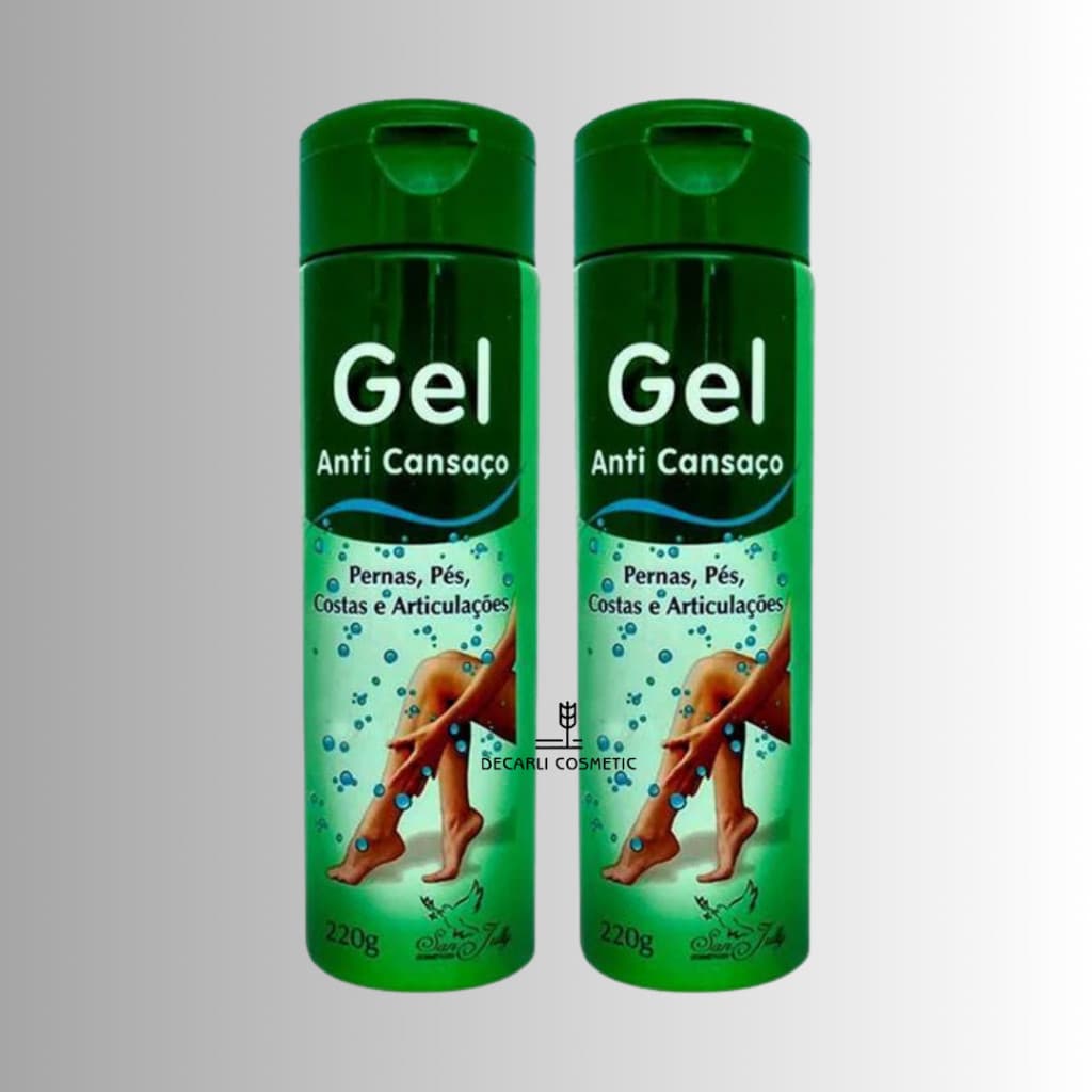2 UN Gel Anti Cansaço 220g - SAN JULLY