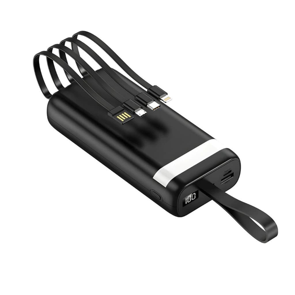 Carregador Portátil Universal Power Bank 20.000mAh Para Android E iOS , Incluindo Lanterna Embutida