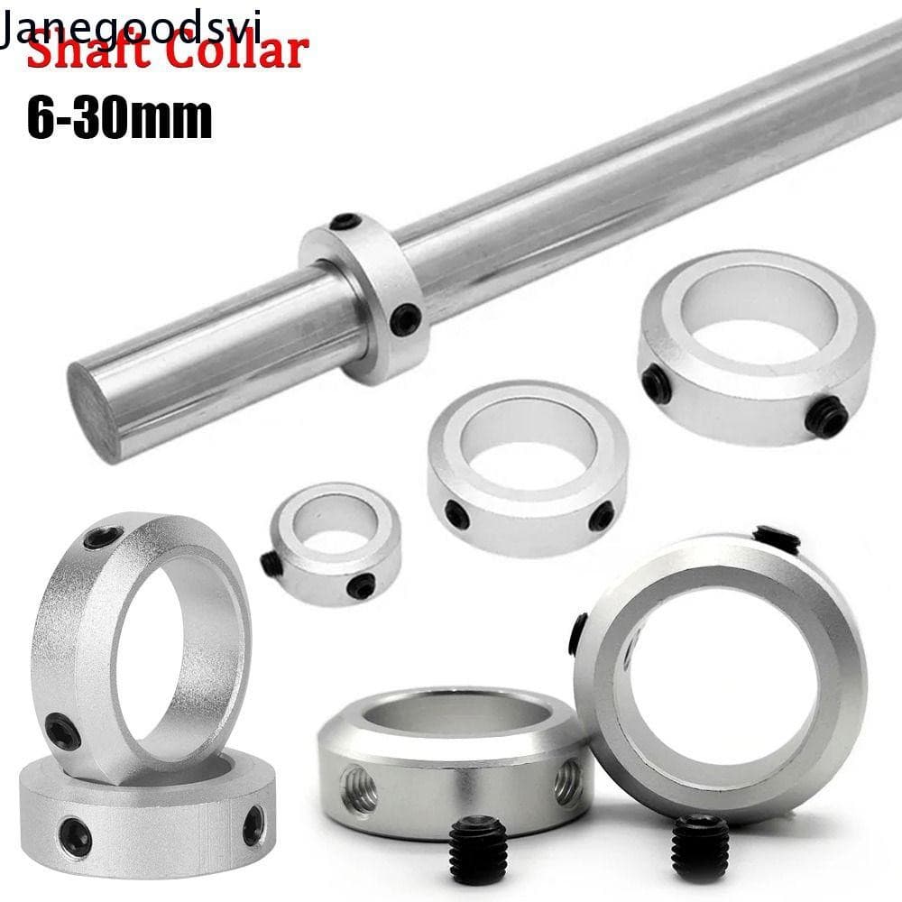 JANEGOODSVI 1 Unidade De Colar De Eixo , Anel De Limite De Travamento Fixo De Liga De Alumínio Tipo Parafuso De Parada ,