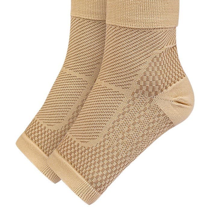Par de Meias Ortopédicas de alta Compressão Tornozelo para alivio de Dores e Inchaço - Tornozeleira