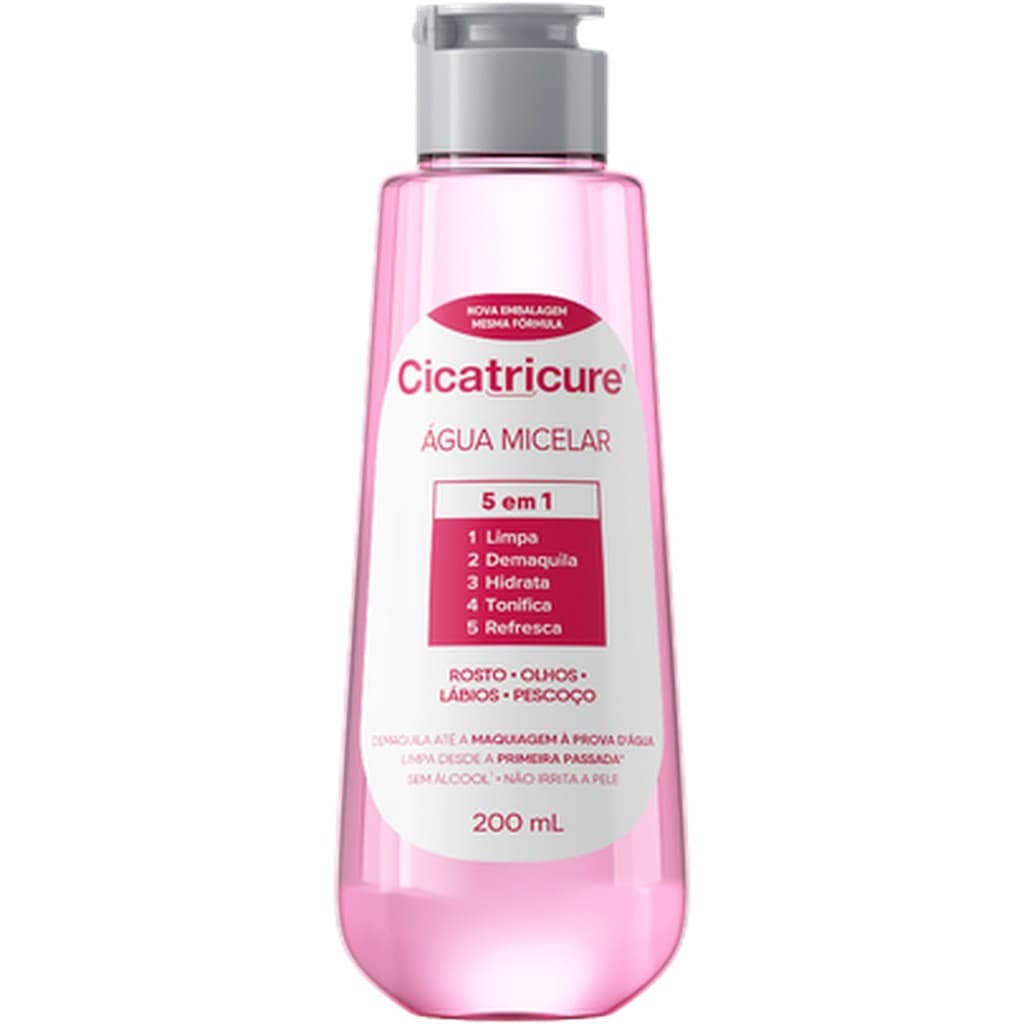 Cicatricure Água Micelar  5 em 1 - 200ML