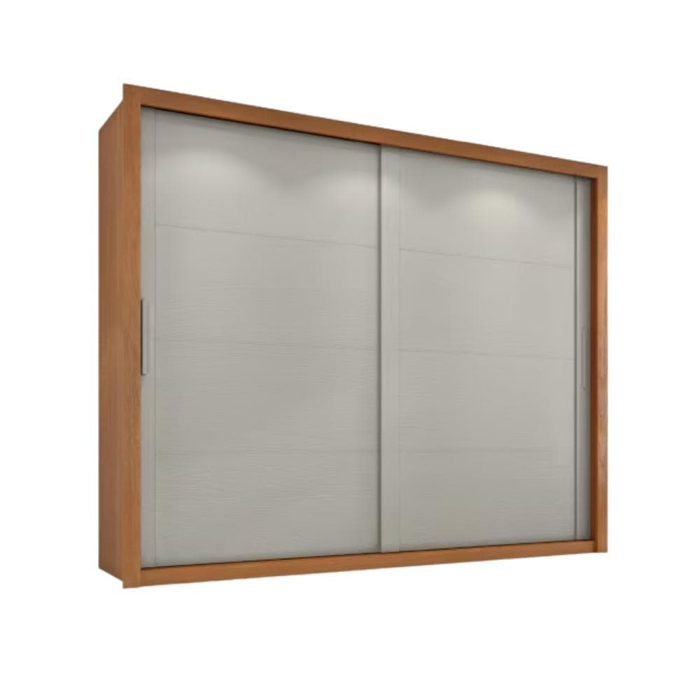 Guarda Roupas Casal 2 Portas de Correr 6 Gavetas Imperador Zanzini