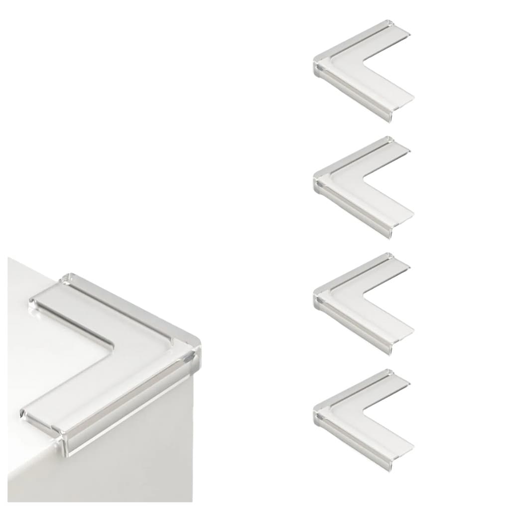 16 Protetores de Quina em Silicone para Mesas – Segurança Infantil contra Colisões