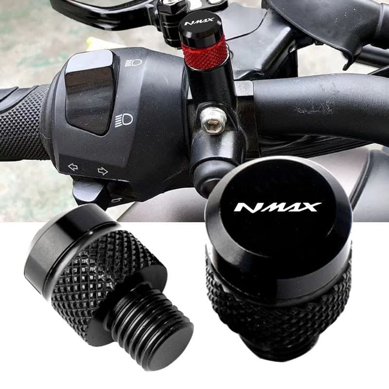 Para YAMAHA NMAX N-MAX 155 NMAX125 XMAX 300 400 125 150 XMAX300 Espelhos Da Motocicleta Buraco Plug Parafusos Tampas Esp