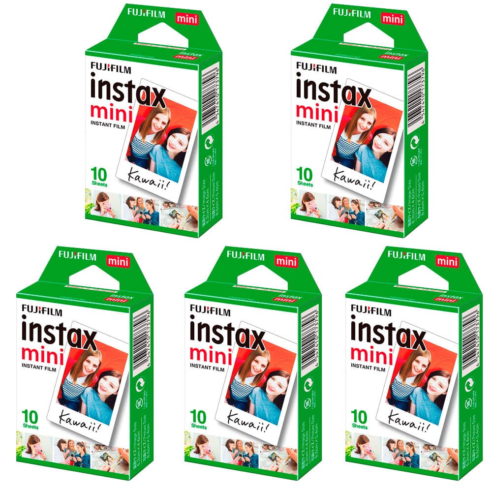 Filme Instax Mini com 50 Fotos - Fujifilm