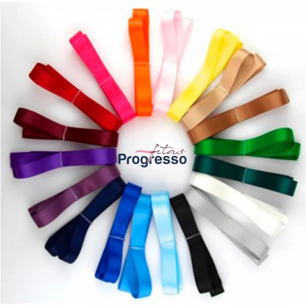 Fitas Progresso Cetim Simples CF001 7MM
