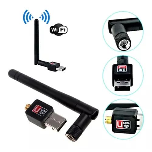 Adaptador Wi-Fi USB de 1200mbps - Conexão de Alta Velocidade e Estável em 2.4GHz 802.IIN