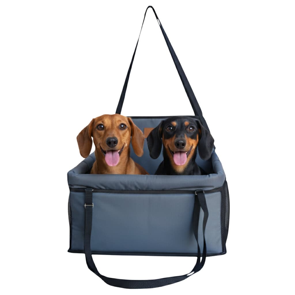 Cadeirinha Assento Para 2 Pets Juntos de Carro Cadeira Transporte Para Cachorro Gato Até 15kg