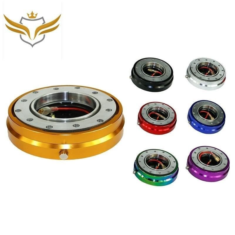 Universal Car Racing Versão Fina Do Volante De Corrida Kit De Liberação Rápida