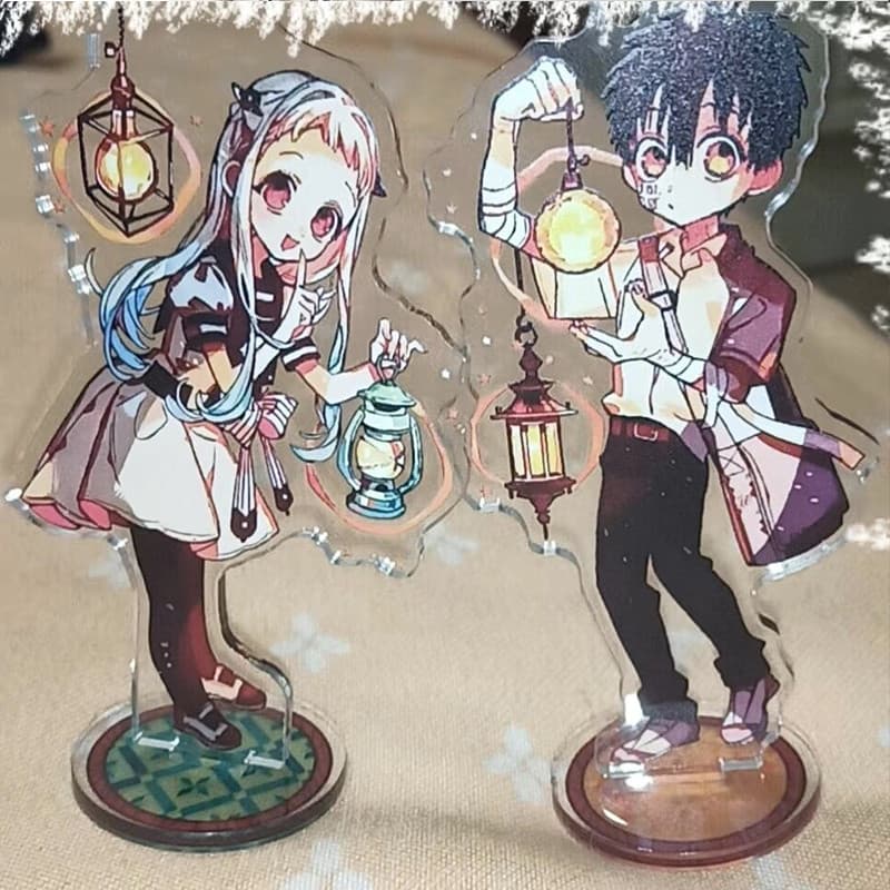 2 Unidades/Pacote Toalete Hanako-kun Acrílico Suporte Figura Yashiro Nene Anime Periférico Bonito Dos Desenhos Animados 