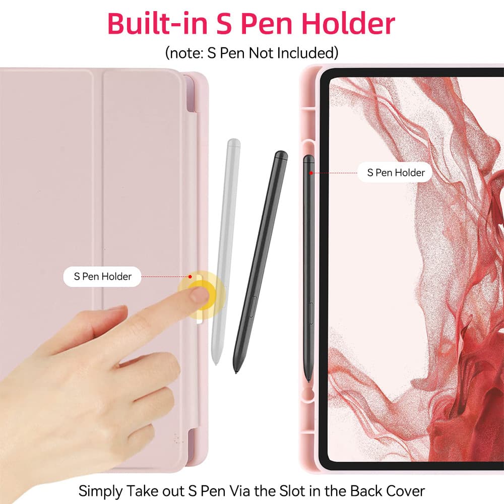 Capa magnetico COMPATIVEL SAMSUNG tablet A9+ 5G PLUS 11pol S6 S7 S8 lite LTE X210 S9 FE S10 com slot de canetas