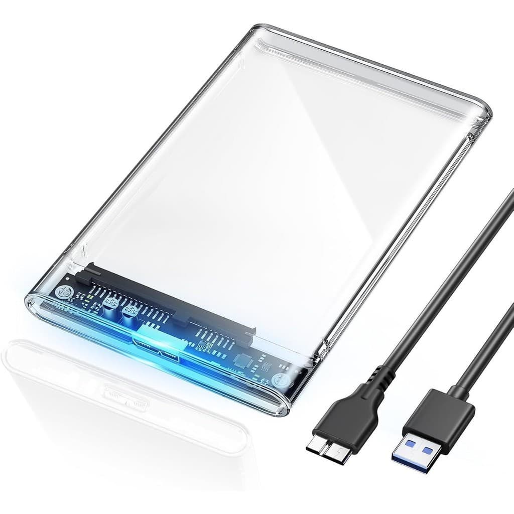 Case Gabinete HD Externo 2.5” SATA para USB 3.0 5Gbps Compatível PC Notebook Windows Mac Linux