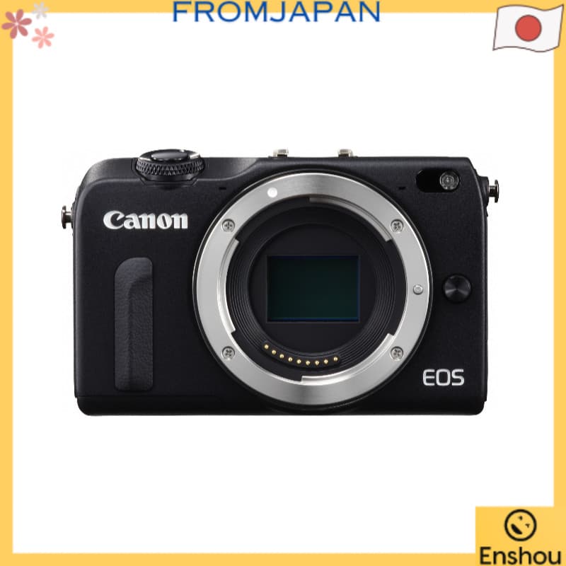 [USED]Do Japão [Usado] Canon Câmera Mirrorless EOS M2 Corpo (Preto) EOSM2BK-BODY