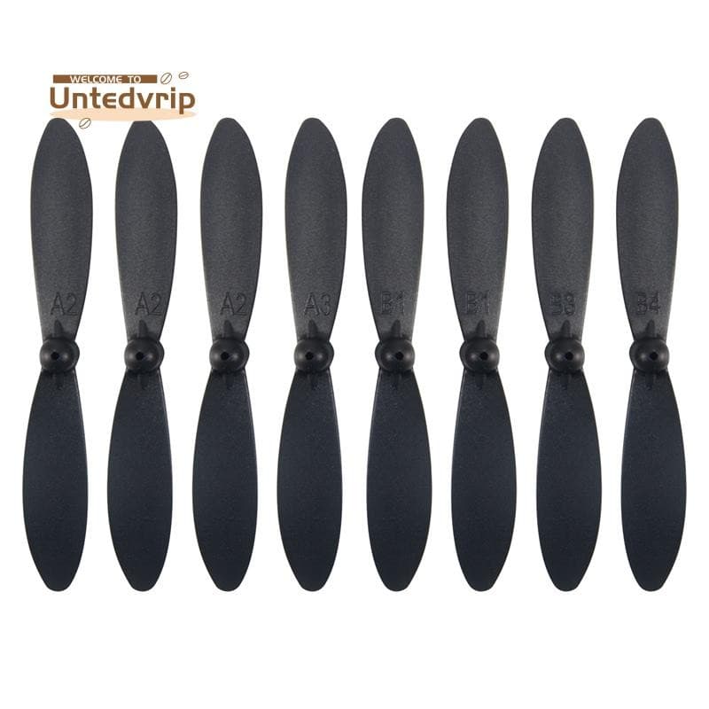 Hélice De Lâmina CW CCW De 8 Unidades Para Peças Sobressalentes De Avião RC XK A110 A120 A130 A380