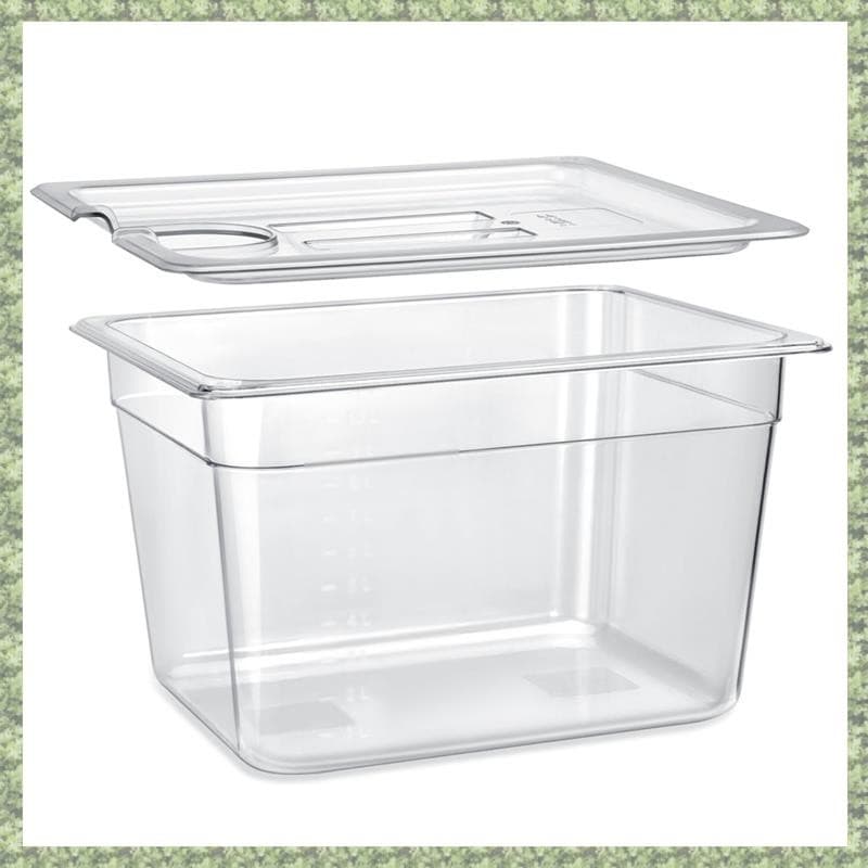 Recipientes De Fogão Lento Caixas De Banheira Perfurado Kits De Vácuo Ferramentas De Cozinha 11L