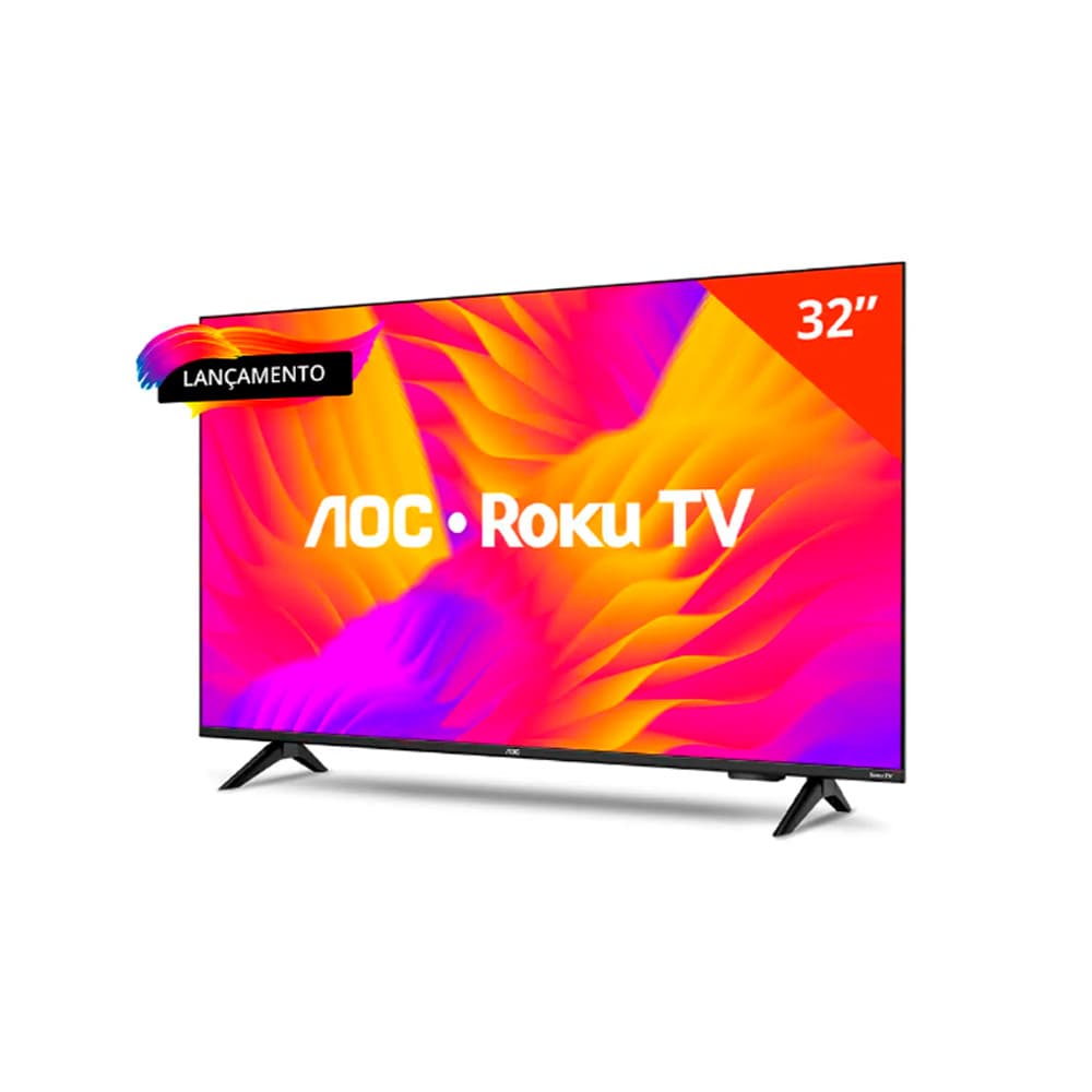 Smart Tv Aoc Dled 32 Wi-fi Roku Tv Quad Core 32s5155/78g
