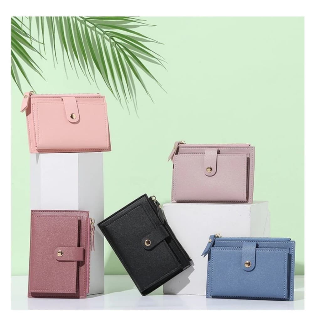 Carteira Compacta Feminina – Design Moderno e Espaço Interno Inteligente