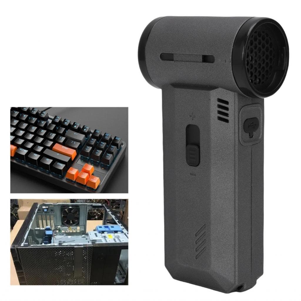 Turbo Blower 130000RPM High Speed Cordless Electric Air Duster for Dusting Car Cleaning