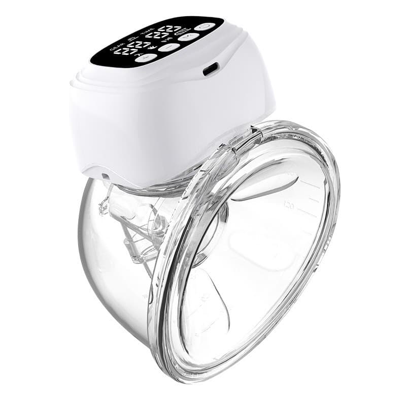 Bomba Tira-Leite Elétrica Portátil - Mãos Livres, Silenciosa, Recarregável, Sem Dor