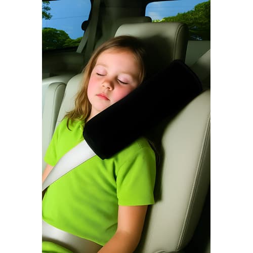 Almofada Protetor De Cinto Segurança Carro Infantil/adulto C Preto