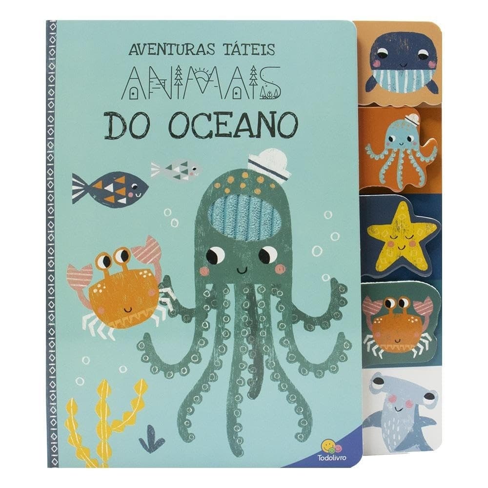 Aventuras Táteis: Animais do Oceano autor Todolivro